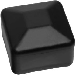 Krytka montážnej lišty 40×40, LDPE, čierna Z40CZ