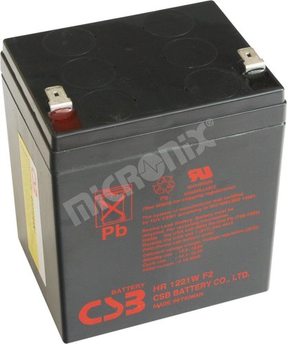 HR 1221W (12V/5,1Ah) akumulátor CSB