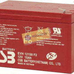 EVH12150F2 (12V/15Ah) akumulátor CSB