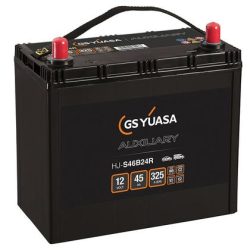 HJ-S46B24R (12V/45Ah/325A/“1″) AGM YUASA autobatéria