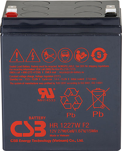 HR1227W F2 (12V/6,5Ah) akumulátor CSB