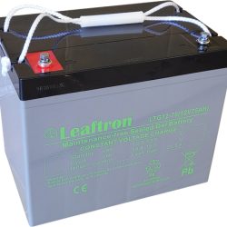 LTG12-75 akumulátor Leaftron GEL (12V/75Ah)