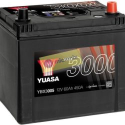 YBX3005-060 (12V/60Ah/500A/“0″/56068) YUASA autobatéria