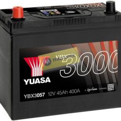 YBX3057-045  (12V/45Ah/400A/“1″/54551) YUASA autobatéria