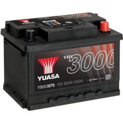 YBX3075-060 (12V/60Ah/550A/“0″/56219) YUASA autobatéria