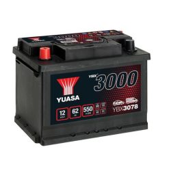 YBX3078-062 (12V/62Ah/550A/“1″/55548) YUASA autobatéria