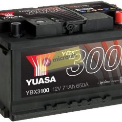 YBX3100-071 (12V/71Ah/680A/“0″/57113) YUASA autobatéria