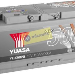 YBX5020-100  (12V/110Ah/950A/“0″) YUASA autobatéria