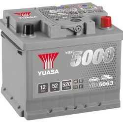 YBX5063-052 (12V/52Ah/520A/“0″) YUASA autobatéria