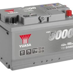 YBX5100-075 (12V/75Ah/710A/“0″/57412) YUASA autobatéria