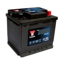 YBX9012-050 (12V/50Ah/520A) AGM autobatéria YUASA