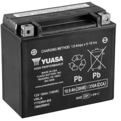 YTX20H-BS (12V 18Ah) motobaterie YUASA