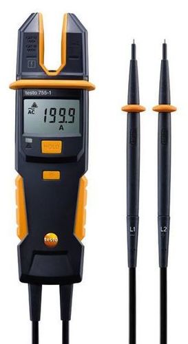 Testo 755-1, skúšačka napätia s meraním prúdu