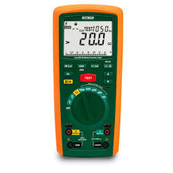 Extech MG320, tester izolačných stavov, prechodových odporov a DMM.