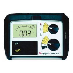 RCDT310, Megger, tester prúdových chráničov