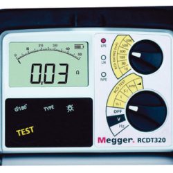 RCDT320, Megger, tester prúdových chráničov