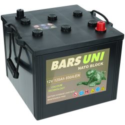 Akumulátor Bars UNI 12V 125Ah 850A/EN Natoblock Bars BU125