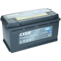 Akumulátor Exide Premium 12V 100Ah 900A/EN EA1000 Exide EA1000