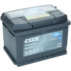 Akumulátor Exide Premium 12V 61Ah 600A/EN EA612 Exide EA612