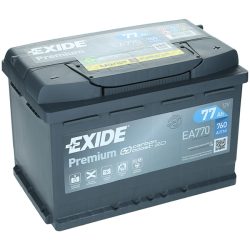 Akumulátor Exide Premium 12V 77Ah 760A/EN EA770 Exide EA770