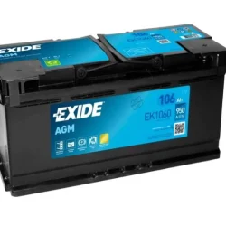 Akumulator Exide EK1060 12V 106Ah 950A L6 AGM Start&Stop EXIDE EK1060NEW