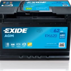 Akumulator Exide EK620 62Ah 680A L2 AGM Start&Stop Exide EK620