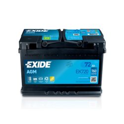 Akumulator Exide EK720 72Ah 760A L3 AGM Start&Stop Exide EK720