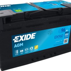 Akumulator Exide EK960 96Ah 850A L5 AGM Start&Stop Exide EK960
