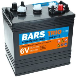 Akumulátor Bars TRIO Deep Cycle 6V 240Ah T125 6VUS DC-240 261*181*276 Dual Terminal Trojan (T125) Bars MON225