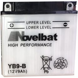 Akumulator Novelbat YB9-B 12V 9Ah 115A 137*75*139 +L 4/K Novelbat NB143