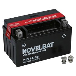 Akumulátor Novelbat AGM 12V 6Ah YTX7A BS Novelbat NB220