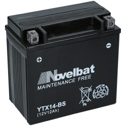 Akumulátor Novelbat AGM 12V 12Ah YTX14 BS Novelbat NB237