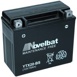Akumulátor Novelbat AGM 12V 18Ah YTX20 BS Novelbat NB250