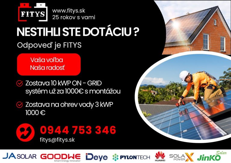 nestihli ste dotaciu