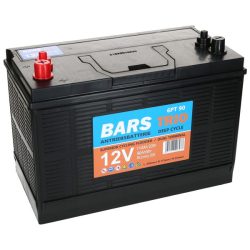Akumulátor Bars TRIO Deep Cycle 12V 110Ah GR31 DC 336*173*235 Dual Terminal (6PT90) Bars SEMI110
