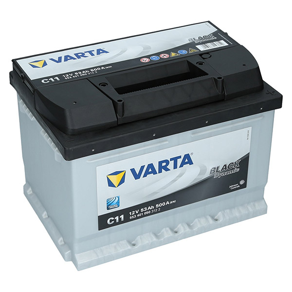 Akumulátor Varta C11 12V 53Ah Black Dynamic 553 401 050 312 2 Varta VBLA53
