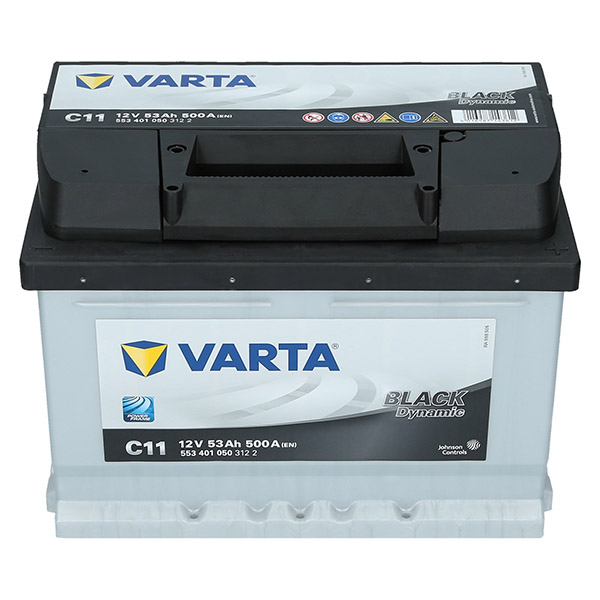Akumulátor Varta C11 12V 53Ah Black Dynamic 553 401 050 312 2 Varta VBLA53