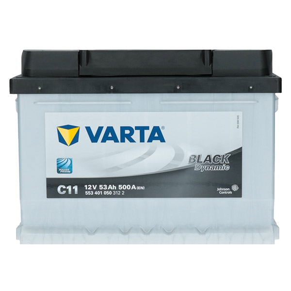 Akumulátor Varta C11 12V 53Ah Black Dynamic 553 401 050 312 2 Varta VBLA53