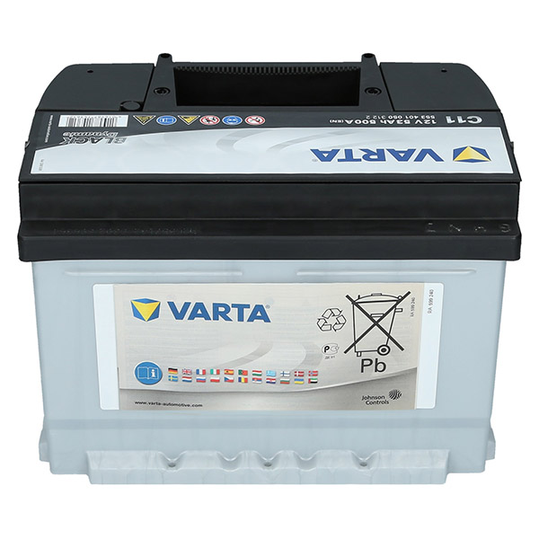 Akumulátor Varta C11 12V 53Ah Black Dynamic 553 401 050 312 2 Varta VBLA53