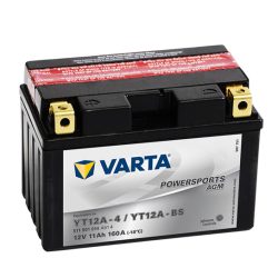Akumulátor Varta AGM 12V 11Ah YT12A-4 YT12A-BS Powersports Varta VVM230A