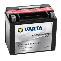 Akumulátor Varta AGM 12V 10Ah YTX12-4 YTX12-BS Powersports Varta VVM232